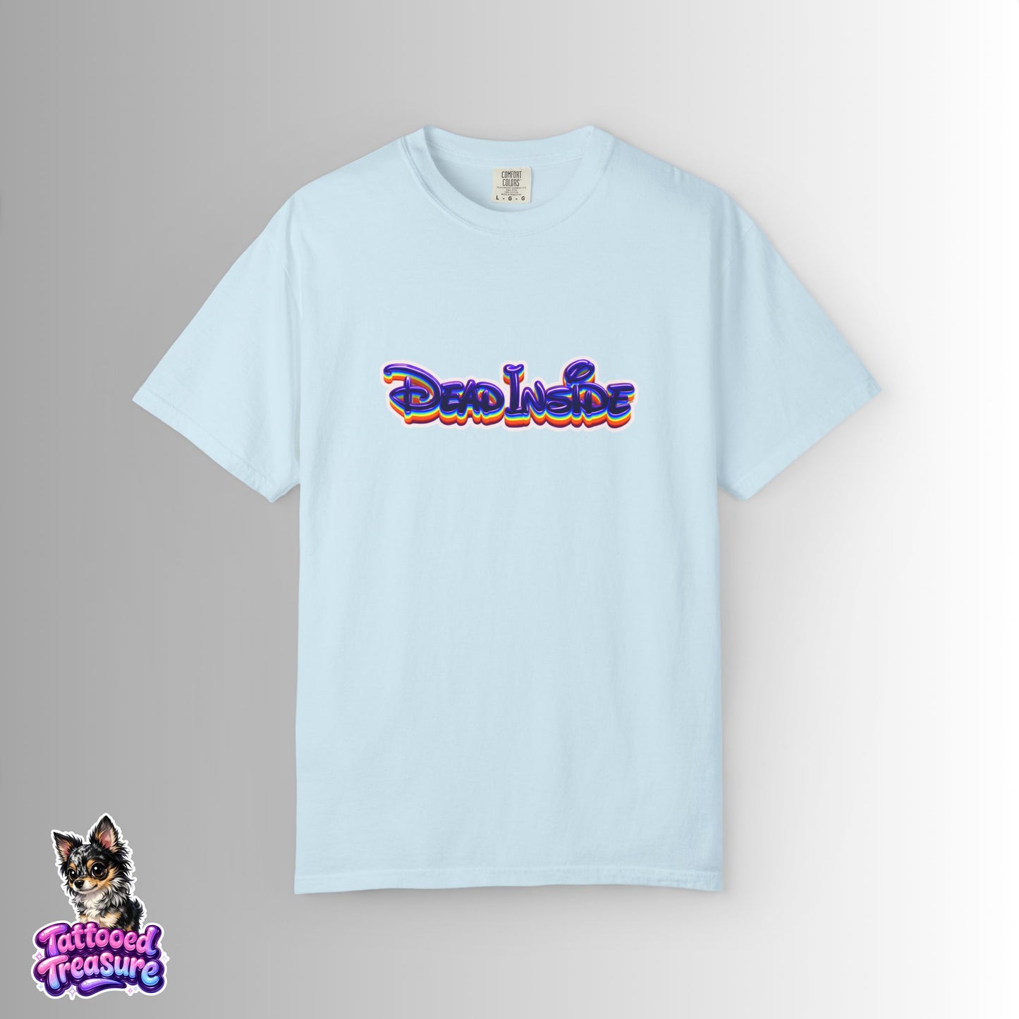 Dead Inside T‑Shirt — Retro Graffiti Graphic Tee