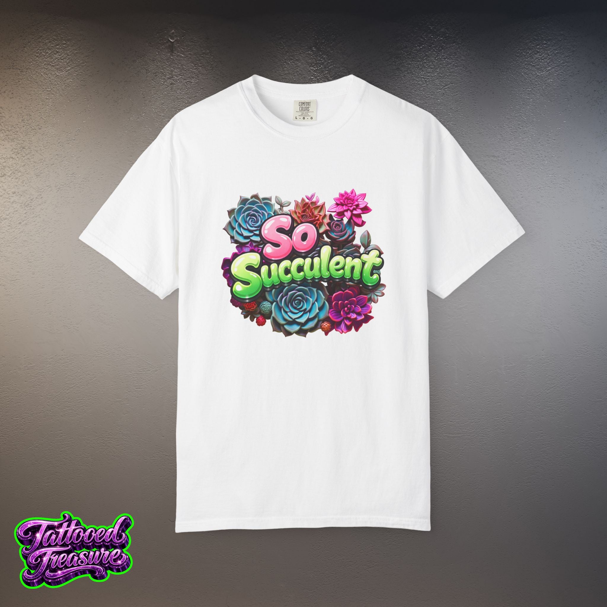 So Succulent T-Shirt — Succulent Plant Graphic Tee