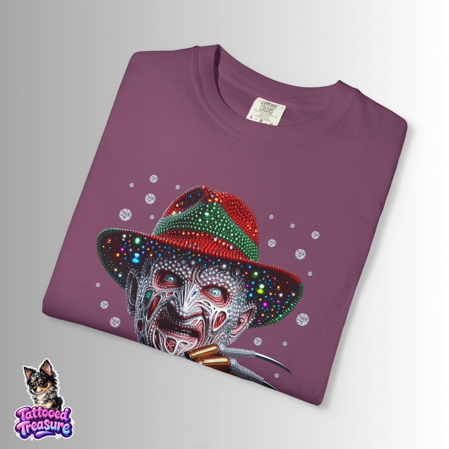 Horror Icon T-Shirt — Freddy Krueger Inspired Nightmare Design