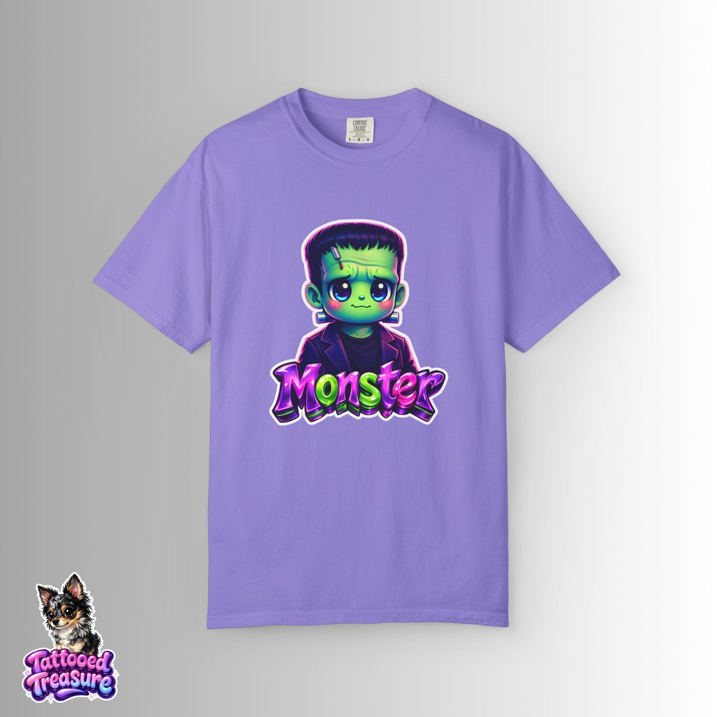 Cute Frankenstein 'Monster' Graphic T-Shirt