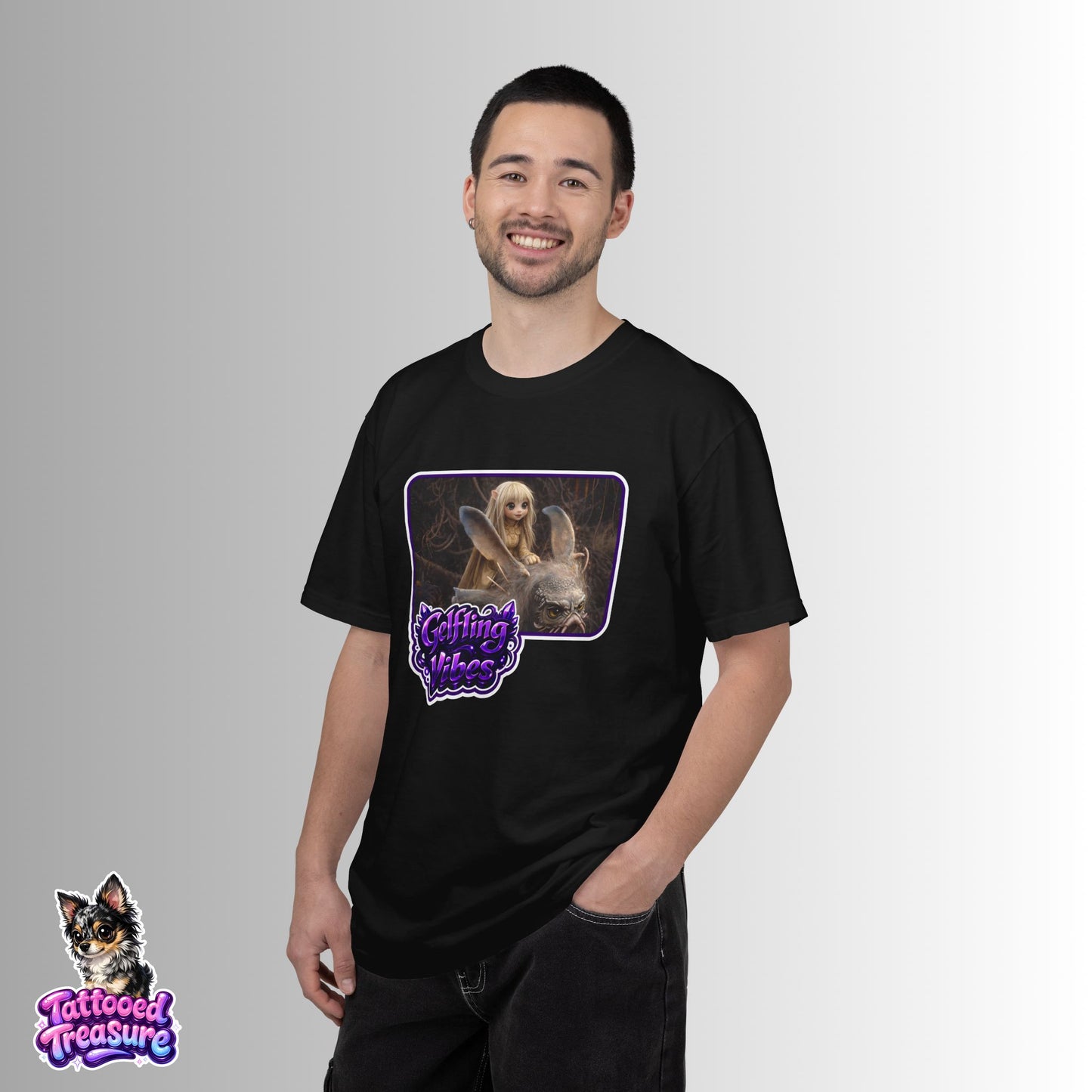 Gelfling Vibes Graphic T-Shirt — Cute Fantasy Tee