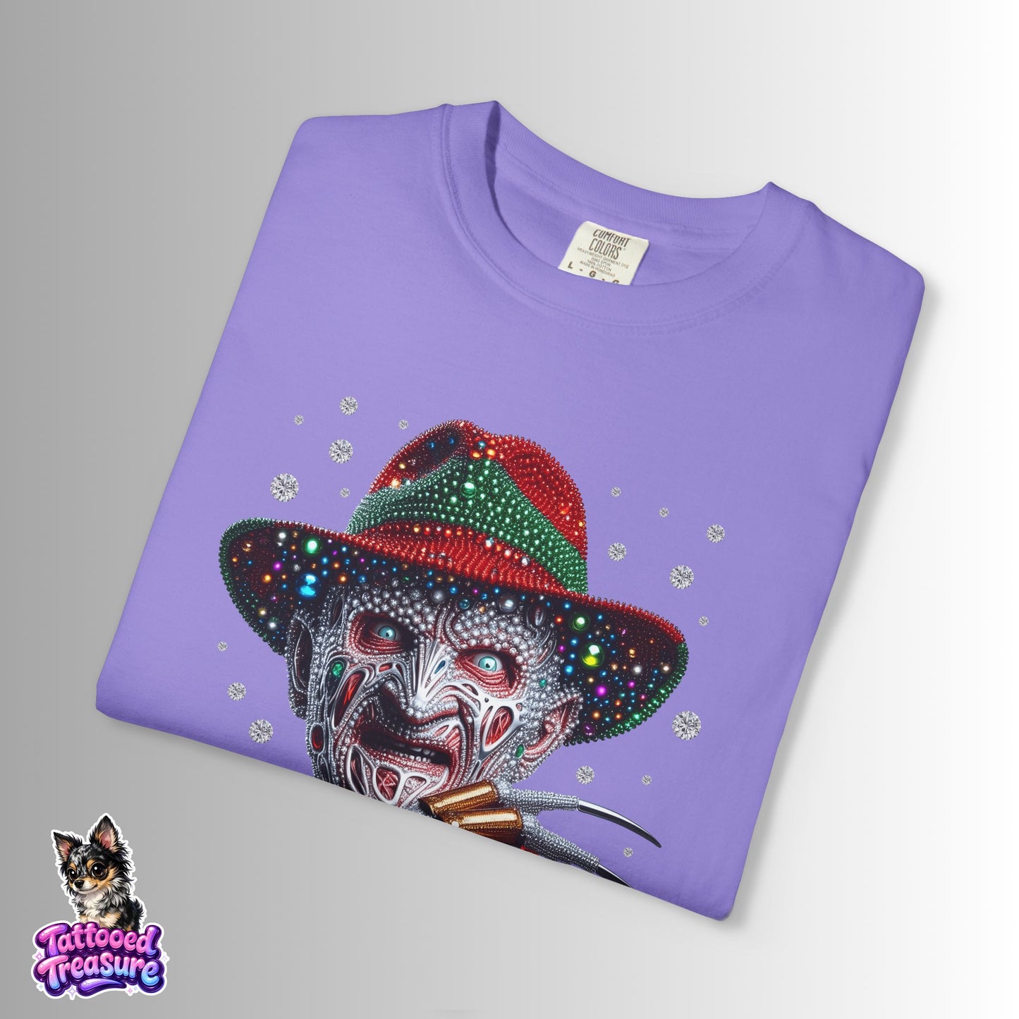 Horror Icon T-Shirt — Freddy Krueger Inspired Nightmare Design