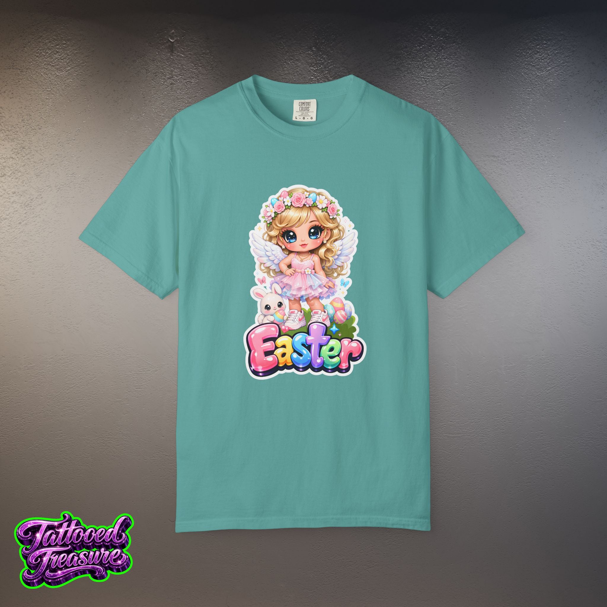 Easter Bunny Girl T-Shirt — Cute Pastel Easter Tee