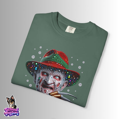 Horror Icon T-Shirt — Freddy Krueger Inspired Nightmare Design