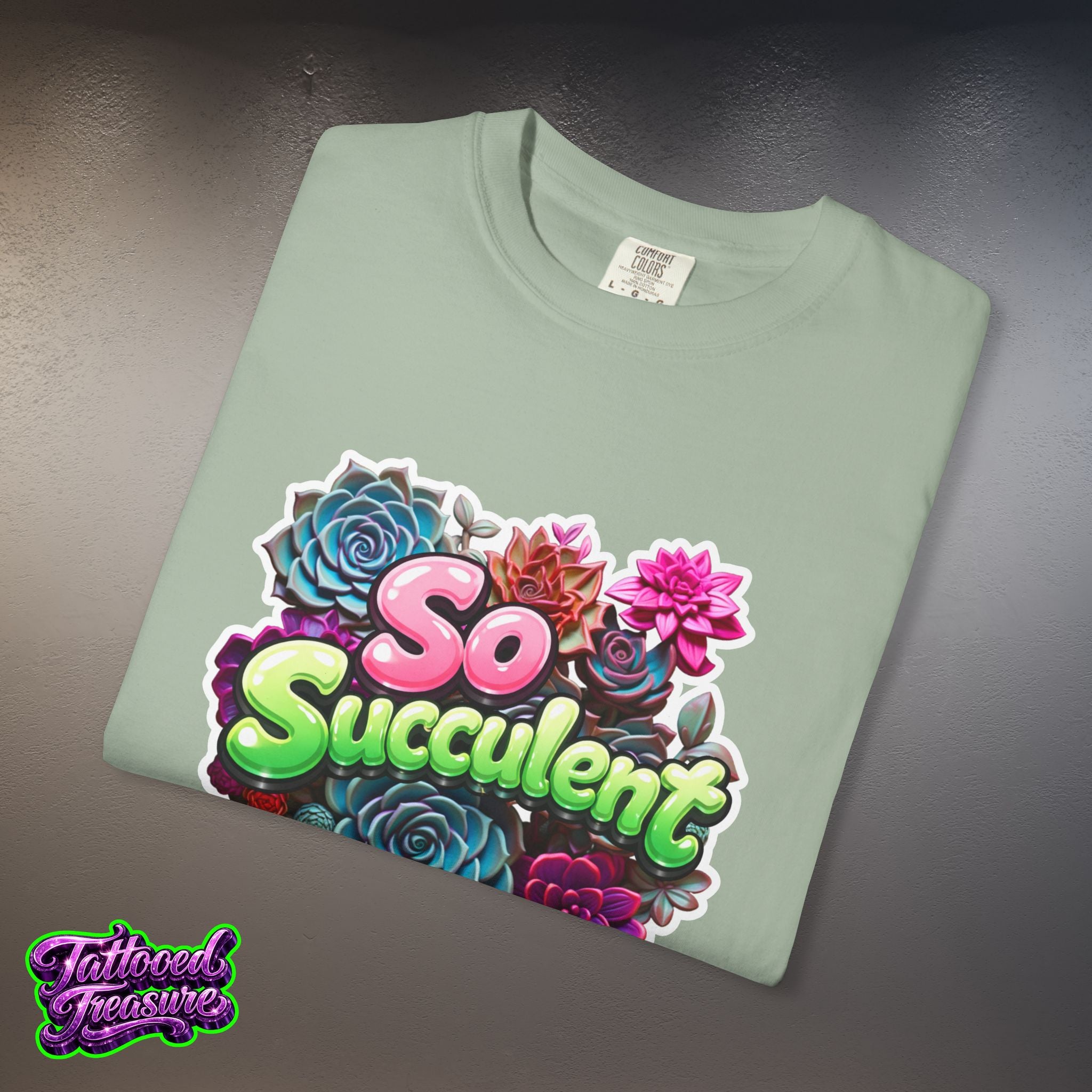 So Succulent T-Shirt — Succulent Plant Graphic Tee