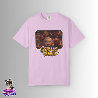 Goblin Vibes Graphic T-Shirt — Cute Creepy Monster Art Tee