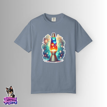 Lava Lamp Night Tee — Retro Psychedelic Glow T-Shirt