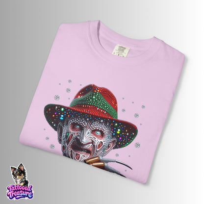 Horror Icon T-Shirt — Freddy Krueger Inspired Nightmare Design