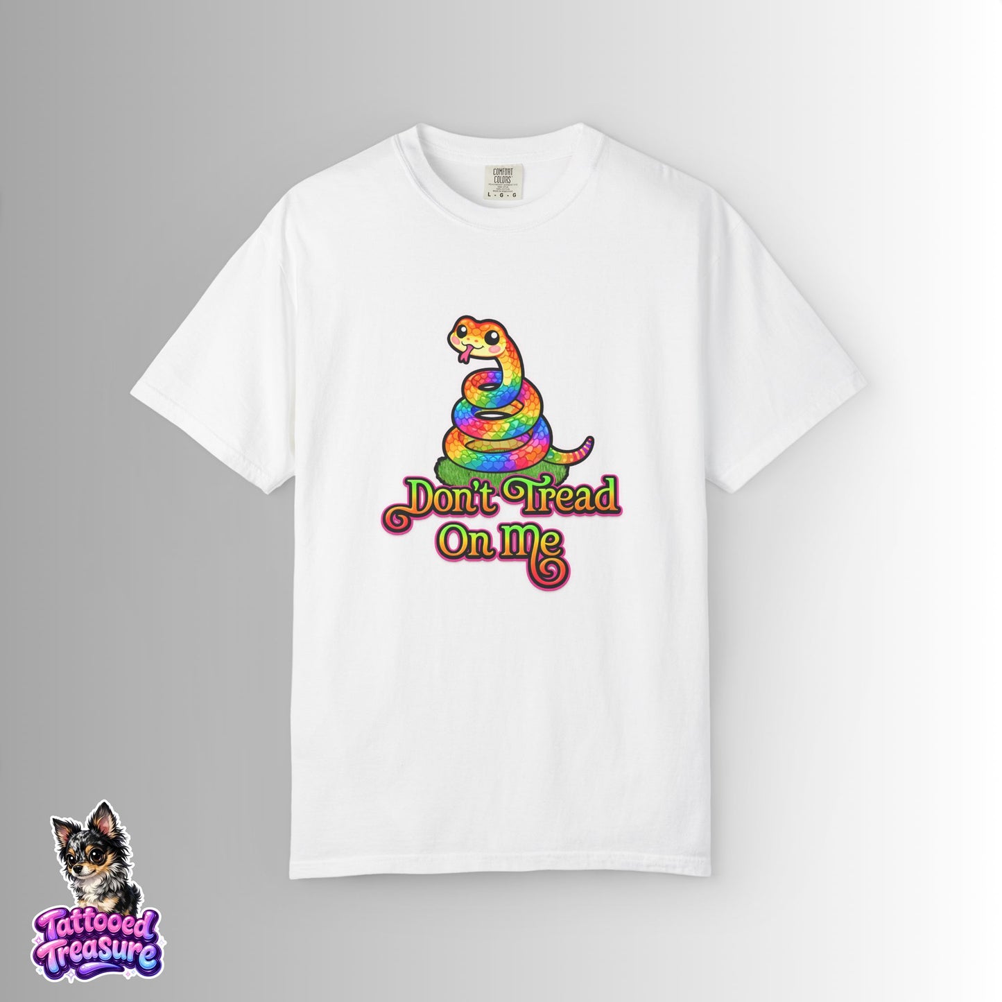 Don't Tread On Me Rainbow Snake T-Shirt