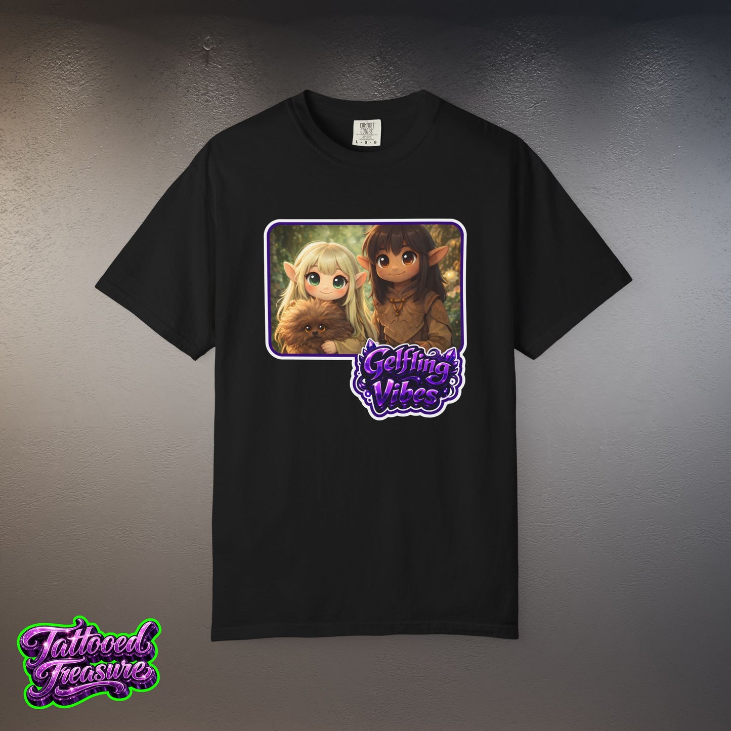 Cute Gelfling Vibes Graphic T-Shirt — Dark Crystal Design