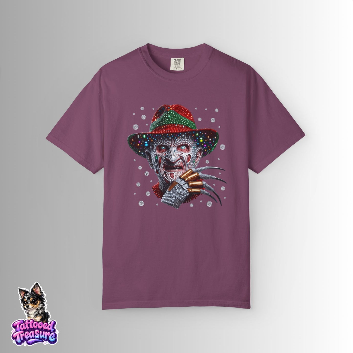 Horror Icon T-Shirt — Freddy Krueger Inspired Nightmare Design