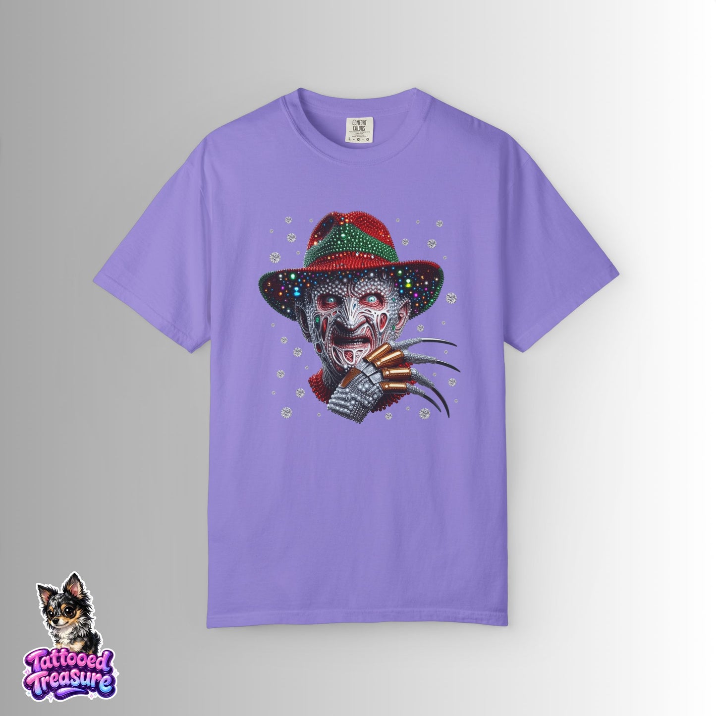 Horror Icon T-Shirt — Freddy Krueger Inspired Nightmare Design