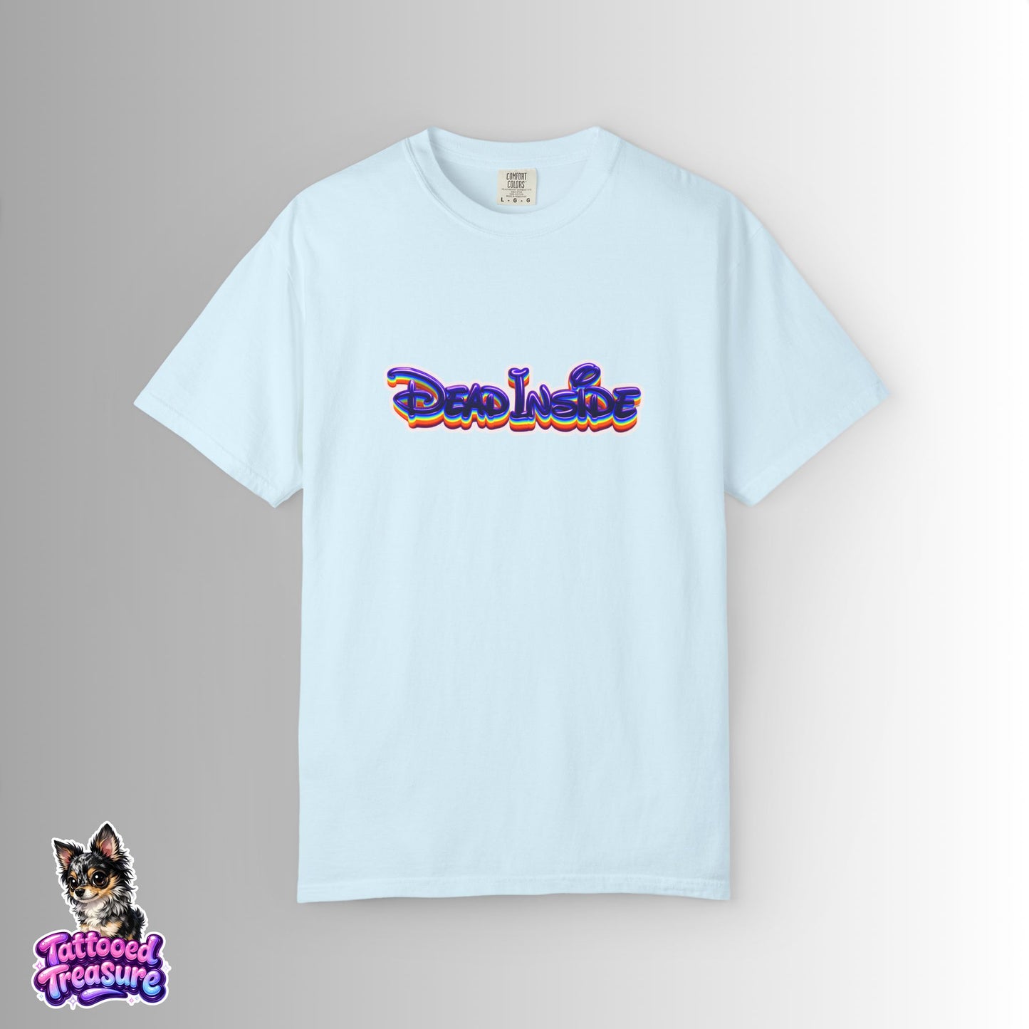 Dead Inside T‑Shirt — Retro Graffiti Graphic Tee