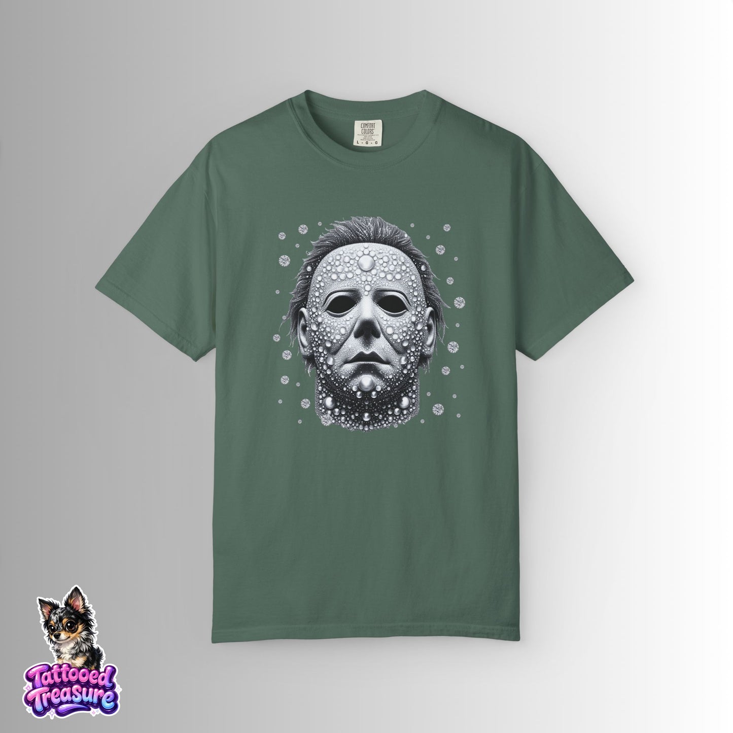Horror Mask Tee — Michael Myers Halloween Graphic T-Shirt