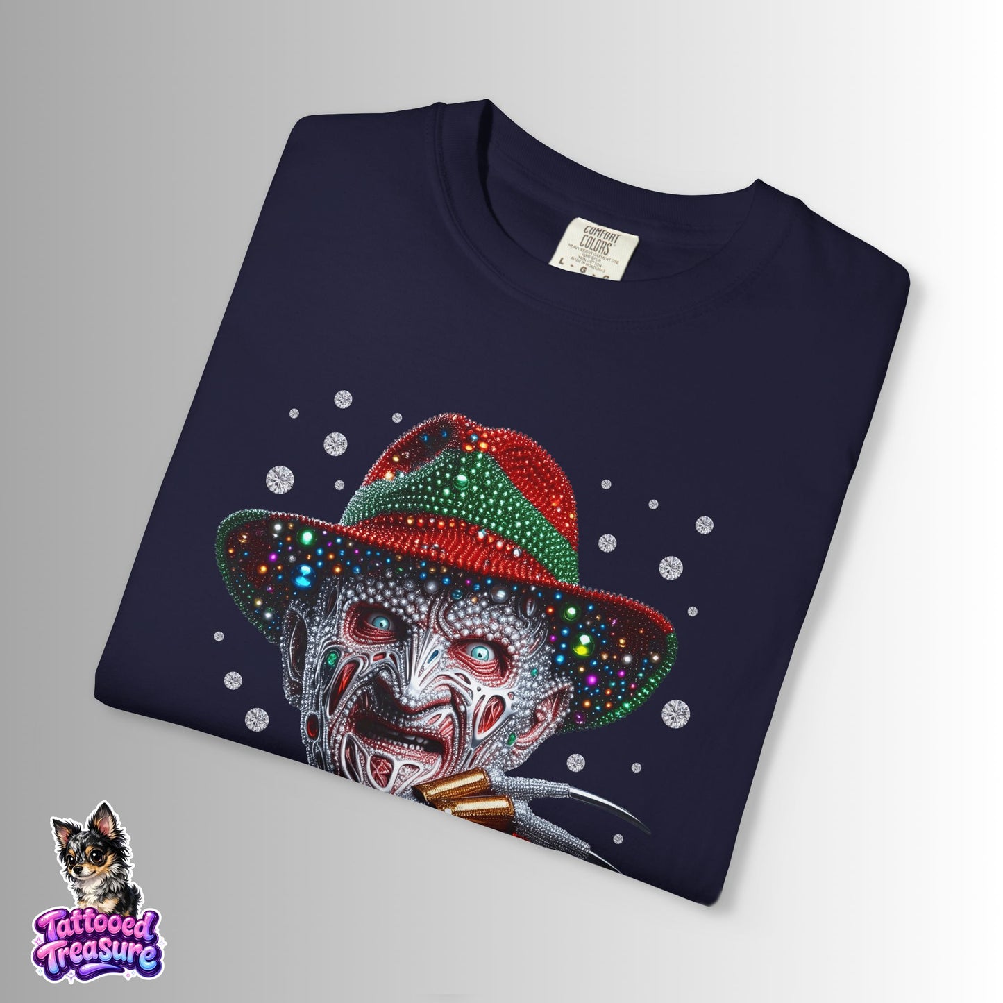 Horror Icon T-Shirt — Freddy Krueger Inspired Nightmare Design