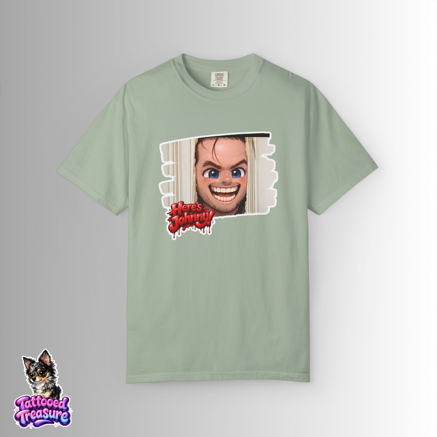 Horror The Shining Graphic T‑Shirt — 'Here's Johnny' Creepy Tee