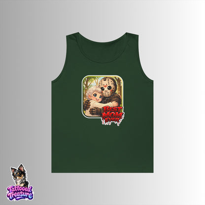 Tank Top — "Best Mom Ever" Horror Jason & Mother Design