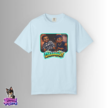 Daaamn! Graphic T-Shirt — Retro Cartoon Reaction Tee