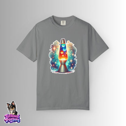 Lava Lamp Night Tee — Retro Psychedelic Glow T-Shirt