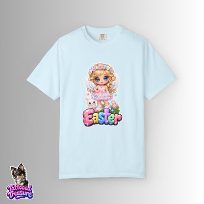 Easter Bunny Girl T-Shirt — Cute Pastel Easter Tee