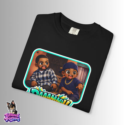 Daaamn! Graphic T-Shirt — Retro Cartoon Reaction Tee