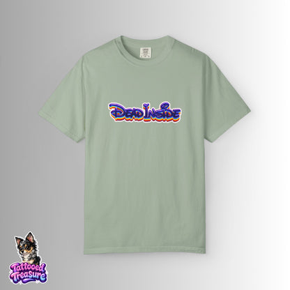 Dead Inside T‑Shirt — Retro Graffiti Graphic Tee