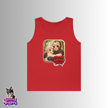 Tank Top — "Best Mom Ever" Horror Jason & Mother Design